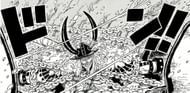 Loki as seen in the manga (Image via Shueisha).